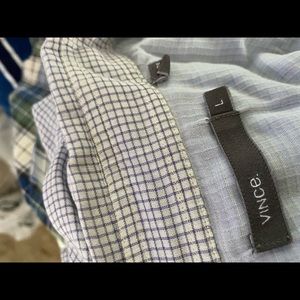 Men’s Vince long sleeve shirt